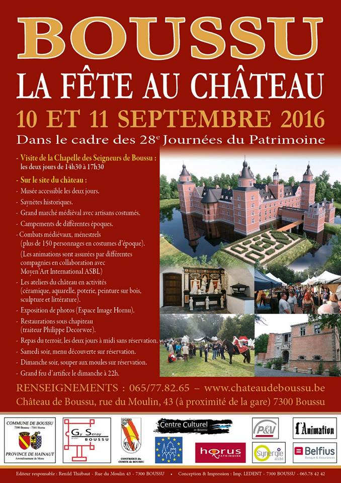 Boussu - Affiche 2016