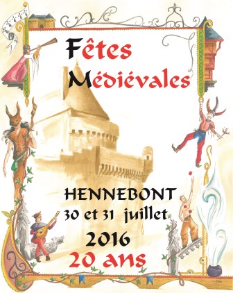 Hennebont - Affiche 2016