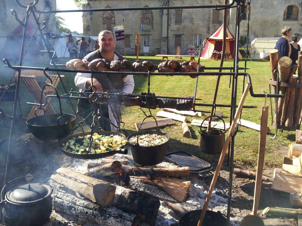 La cuisine en pleine action