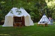 Tente double pavillon